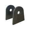 Bushing Mount Tab 5/8" Hole 1/4" Thick 2 3/4" Tall Chassis Flat Tab (Sold In Pairs)