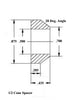 1/2 x 5/8-18 Economy Panhard Bar Kit With 1/2 Aluminum Cone Spacers, Weld-In Bungs .120 & Jam Nuts